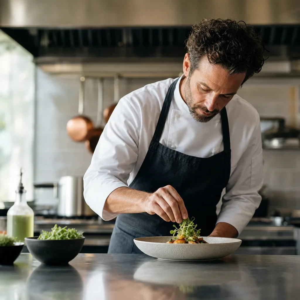 Crea Una Imagen De Chef Profesional